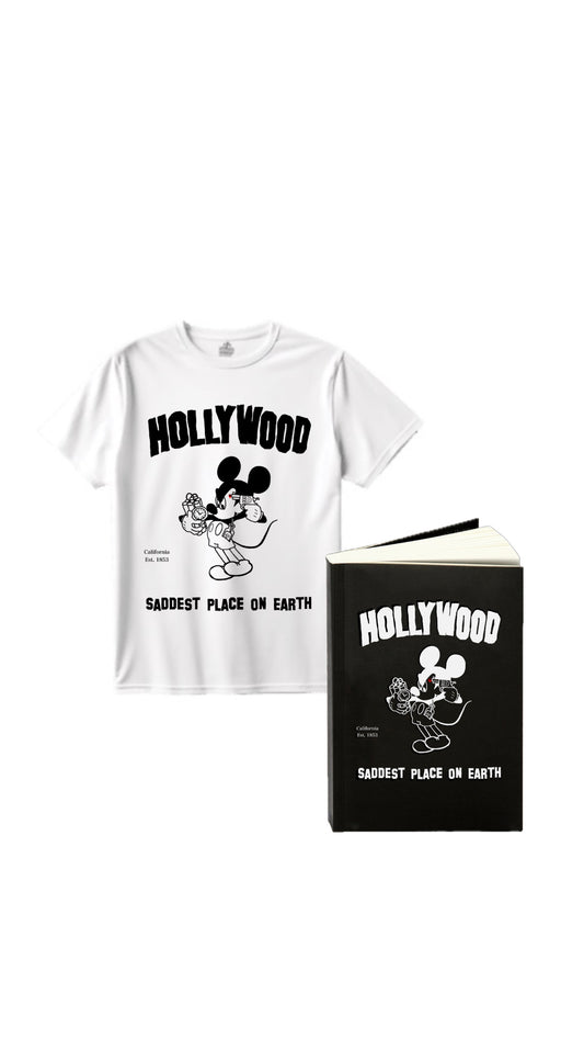 "Saddest place on earth" T-shirt + Zine bundle